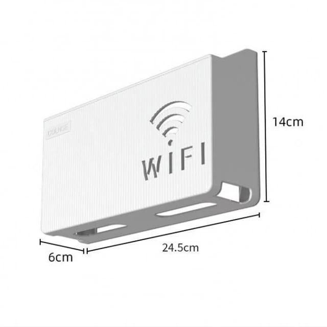 Wi-Fi Router Wall Mount Storage Box – Pack of 2 - Modern Cable Management Solution