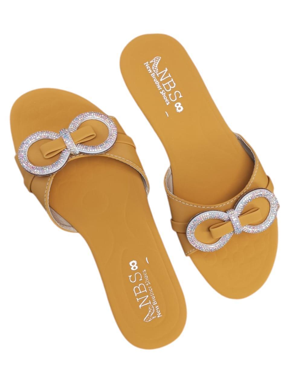 Women's Casual PVC Flat Slippers Style 6