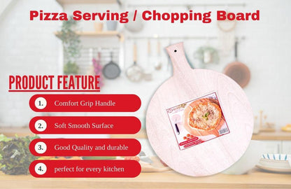 Pizza Serving, Chopping Board Round Shape (14 Inches)