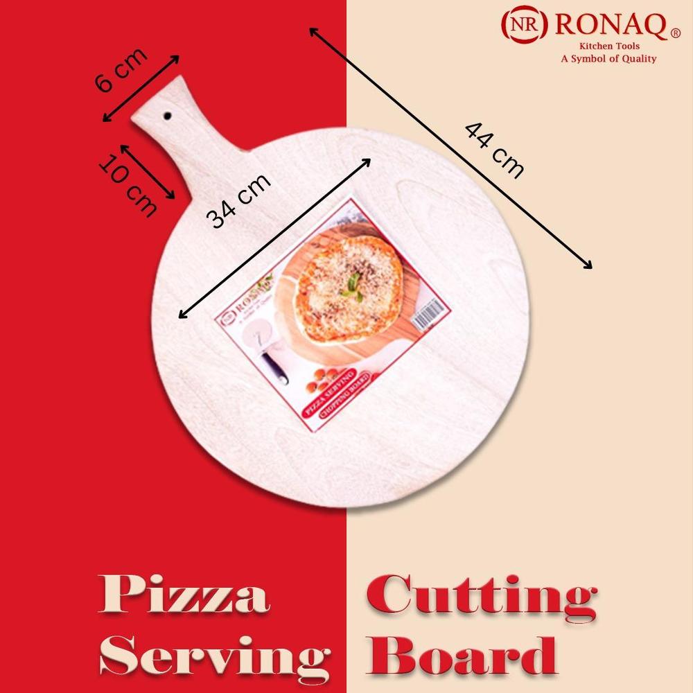 Pizza Serving, Chopping Board Round Shape (14 Inches)