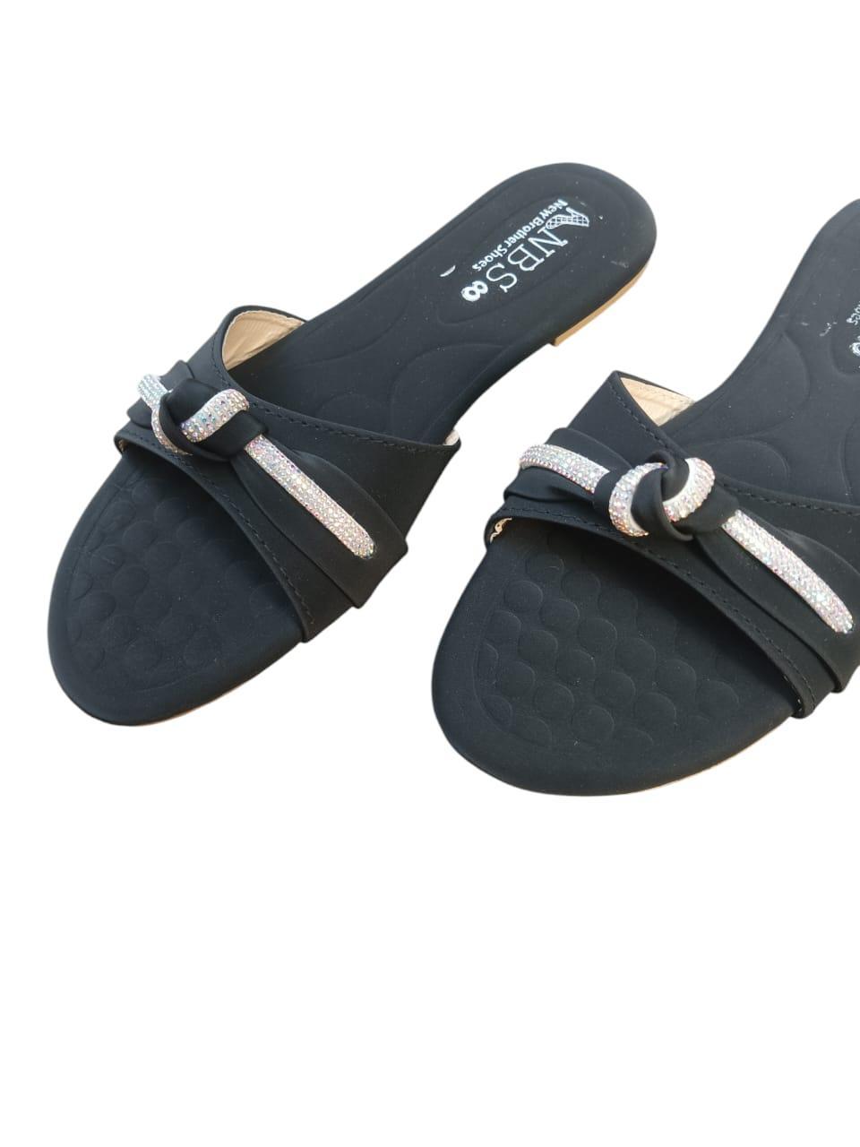 Women's PU Leather Formal Flats Slippers Style 8