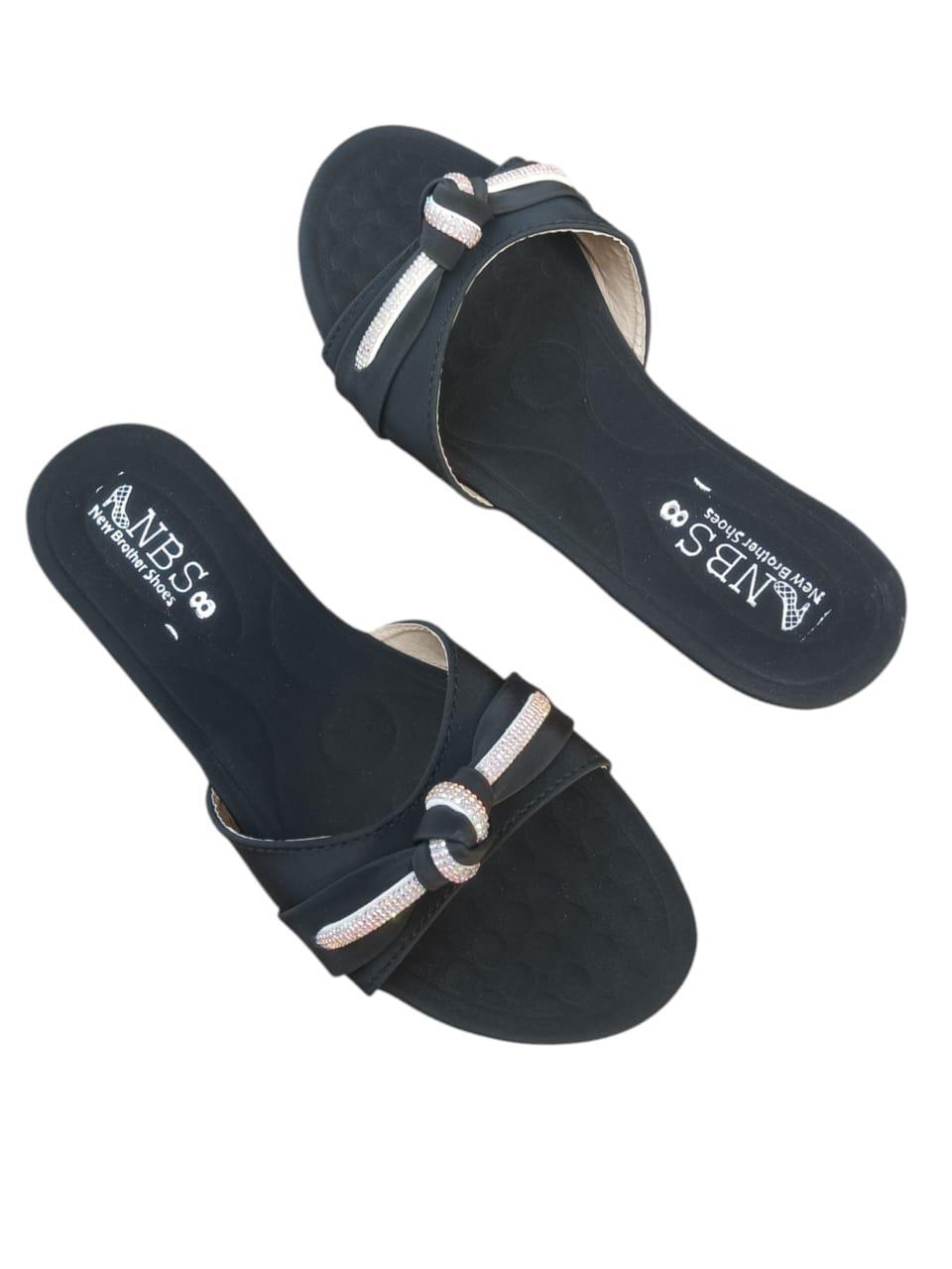 Women's PU Leather Formal Flats Slippers Style 8