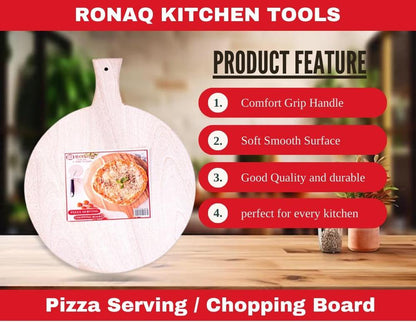 Pizza Serving, Chopping Board Round Shape (14 Inches)