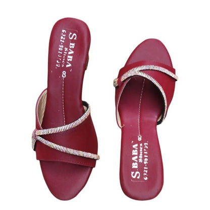 Women's Casuals PVC Heels Style15