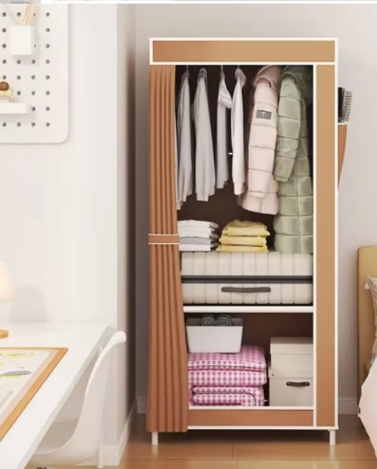 Multifunctional Dustproof Cloth Wardrobe – Durable, Dust-proof & Multi Layer Storage