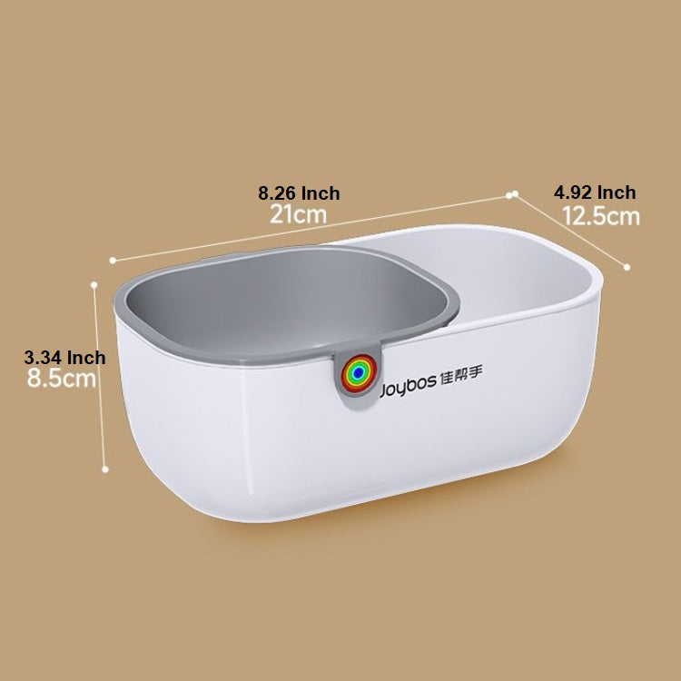 Double-Layer Snack Bowl – with Sliding Strainer - Perfect for Mess-Free Snacking!