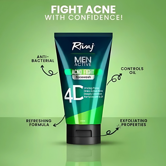 Rivaj Men 4D Active Face Wash
