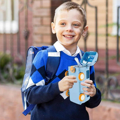 School Bus Water Bottle (Straw Bottle)