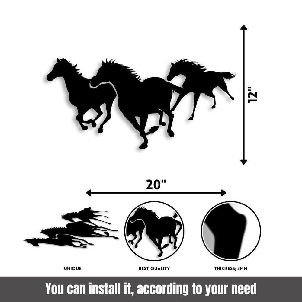 Freedom Horse Wall Art