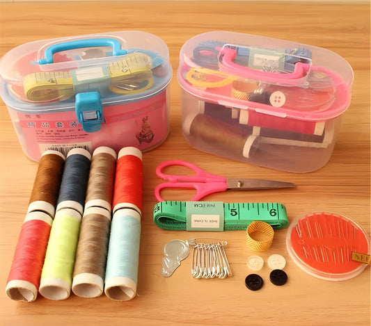 Mini Sewing Kit Box with Accessories