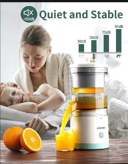 Portable Rechargeable Electric Citrus Juicers, squeezer/ Wireless Portable Juicer