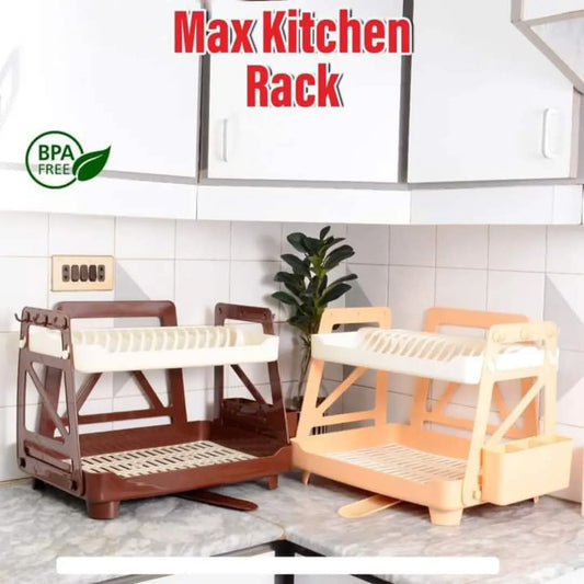 Max Dish Rack/Plastic Kitchen Dish drying Rack