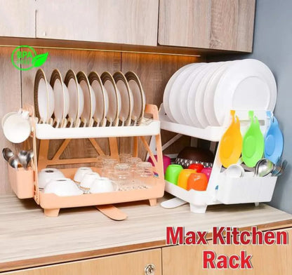 Max Dish Rack/Plastic Kitchen Dish drying Rack