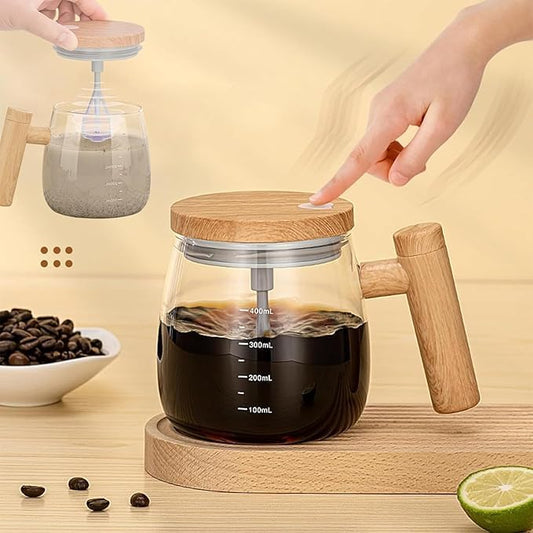 Rechargeable Self Stirring Coffee Cup, 500ml