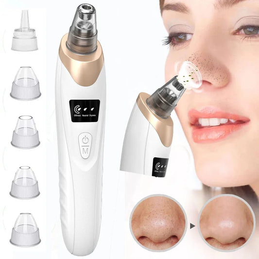 Derma Suction 5 in 1 Black Head Remover Rechargable