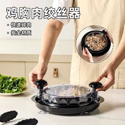 Manual Chicken Shredder Tool – Effortless Meat Shredding for Faster Meal Preparation