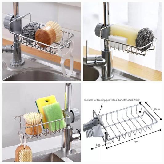 Stainless Steel Faucet Screw Basket