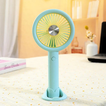 USB Fashion Fan – Lightweight and Portable | Quiet Airflow | Long Battery Life | USB Charging