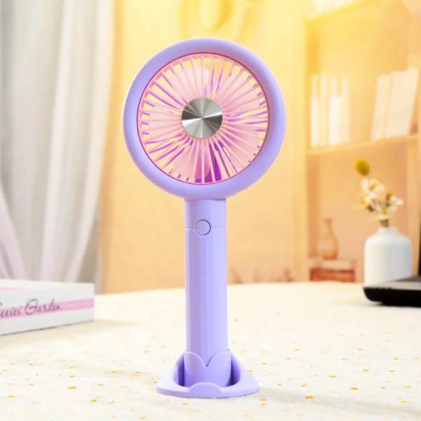 USB Fashion Fan – Lightweight and Portable | Quiet Airflow | Long Battery Life | USB Charging