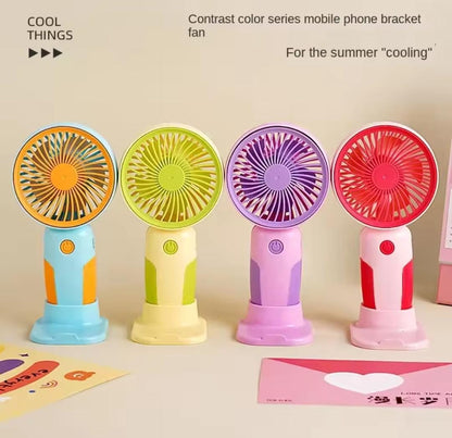 USB mini wind power Handheld Convenient And ultra-quiet Fan