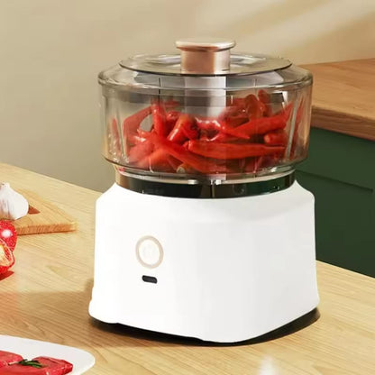 350ML Electric Garlic Chopper - Mini Food Processor with USB Charging