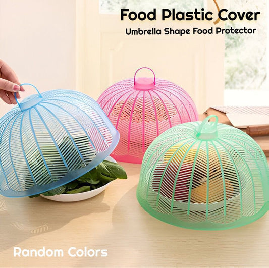 Food Plastic Cover-Umbrella Shape (Pack of 3)