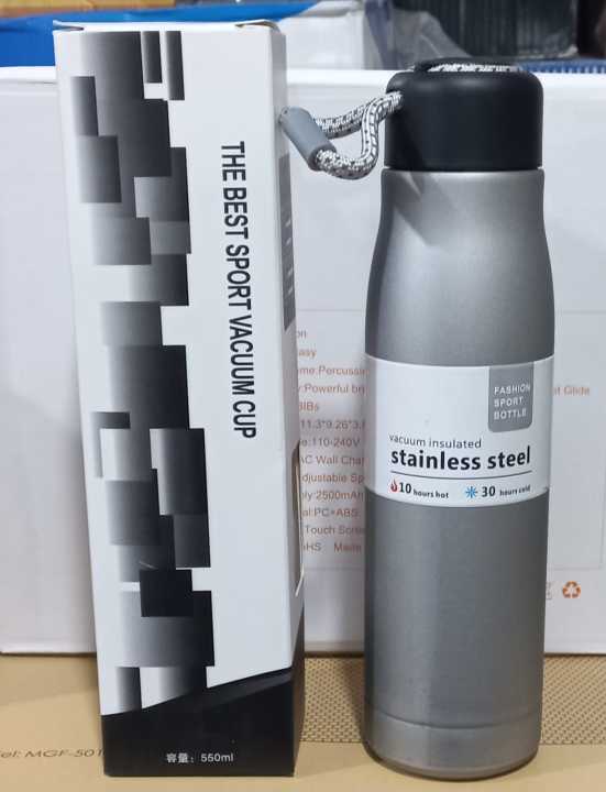 Insulated Sports Thermos Water Bottle