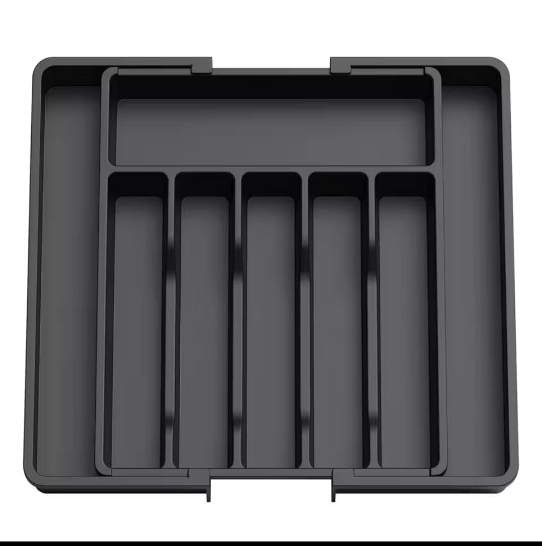 Adjustable Kitchen Drawer Organizer-Expandable Cutlery Tray - Utensils Organizer for Kitchen
