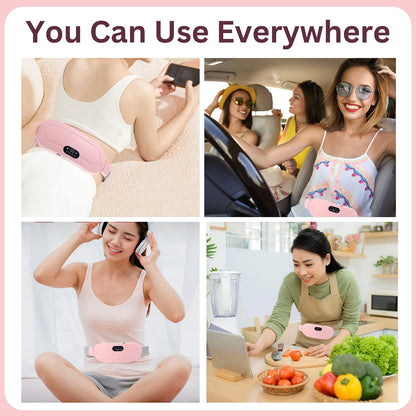 Menstrual Pain Relief Heating Pad – Electric Massager for Period Pain Relief