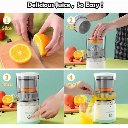 Portable Rechargeable Electric Citrus Juicers, squeezer/ Wireless Portable Juicer