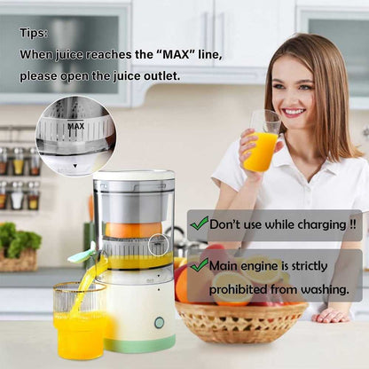 Portable Rechargeable Electric Citrus Juicers, squeezer/ Wireless Portable Juicer