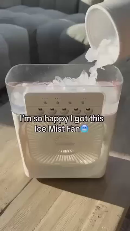 USB Powered Mist Humidifier Table Fan