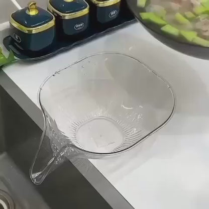 Multipurpose Crystal Unbreakable Drainage Kitchen Basket