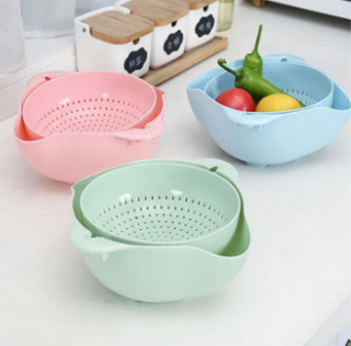 2IN1 BOWL WITH BASKET/2-in-1 Colander and Bowl Set
